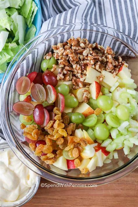 How many sugar are in wholegrain rice waldorf side salad - calories, carbs, nutrition