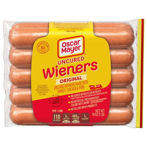 How many sugar are in wieners - calories, carbs, nutrition