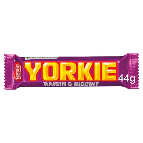 How many sugar are in yorkie biscuit and raisin - calories, carbs, nutrition