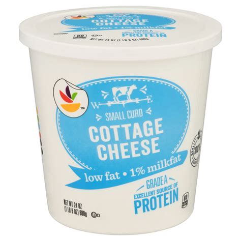 How much fat is in 1% low fat cottage cheese - calories, carbs, nutrition