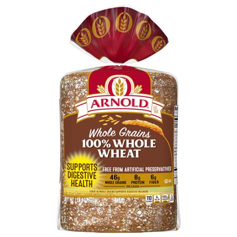 How much fat is in 100% wheat bread - calories, carbs, nutrition