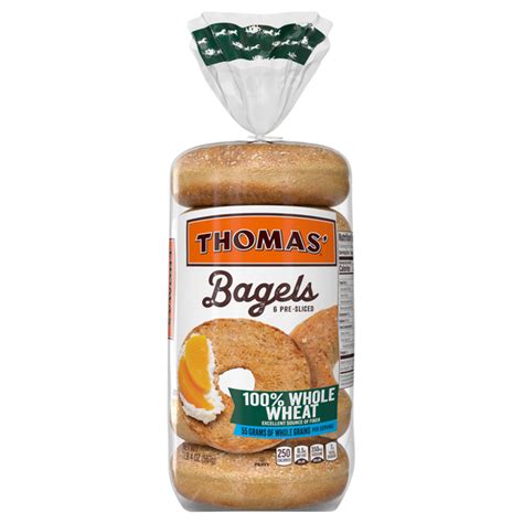 How much fat is in 100% whole wheat bagel - calories, carbs, nutrition