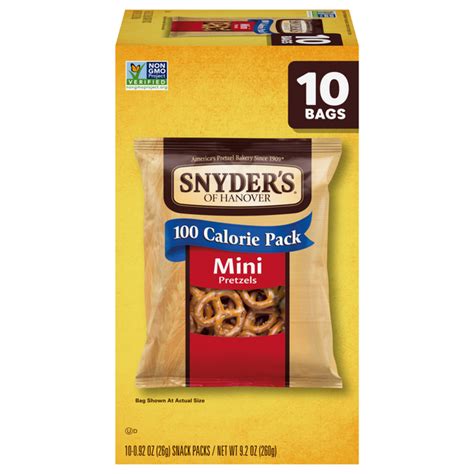 How much fat is in 100 calorie packs mini - calories, carbs, nutrition