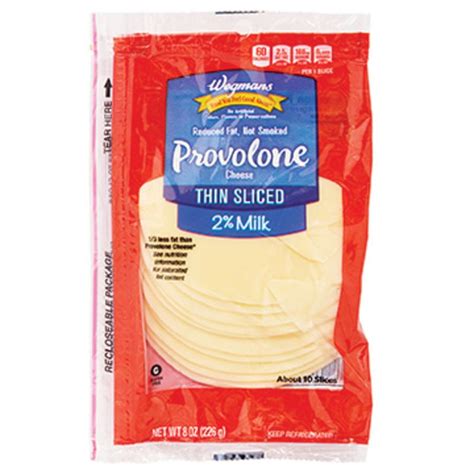 How much fat is in 2% milk provolone cheese - calories, carbs, nutrition