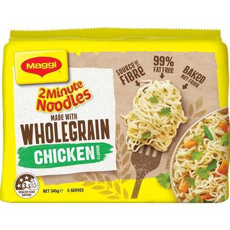 How much fat is in 2 minute noodles chicken - calories, carbs, nutrition