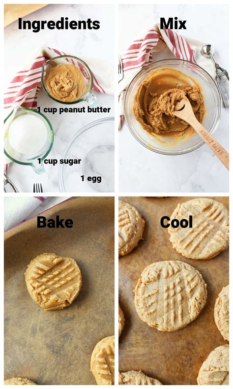 How much fat is in 3-ingredient pb cookie - calories, carbs, nutrition