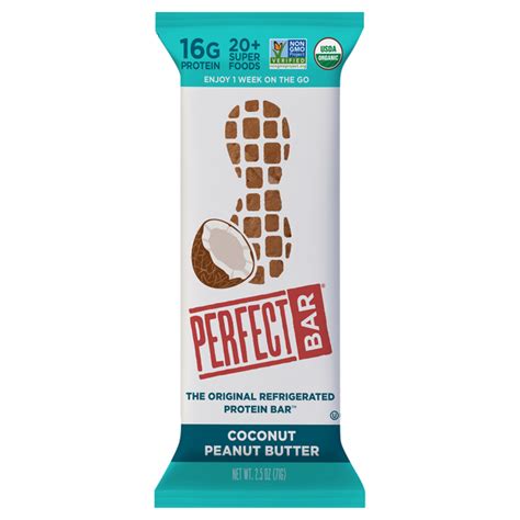 How much fat is in 50% protein bar (coconut) - calories, carbs, nutrition