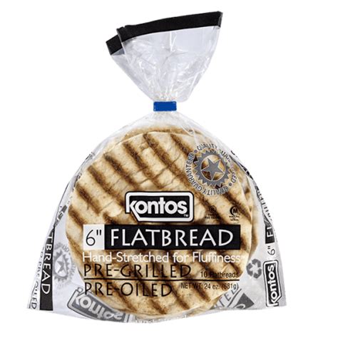 How much fat is in 6 inch flatbread only - calories, carbs, nutrition