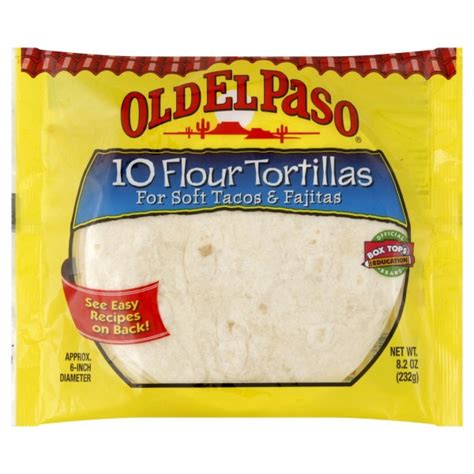 How much fat is in 6 inch flour tortilla - calories, carbs, nutrition