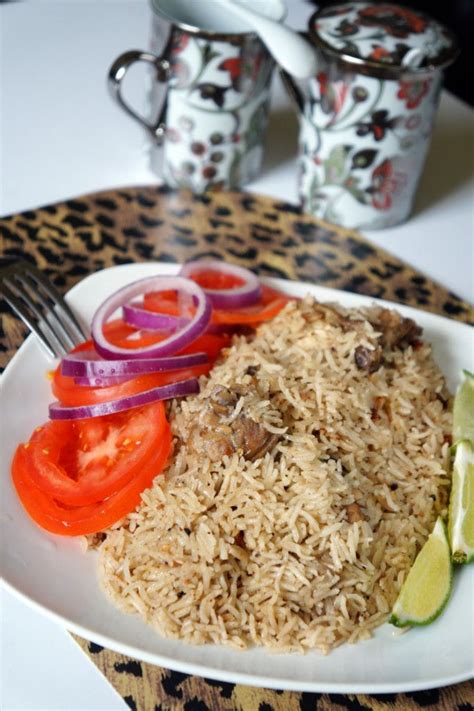 How much fat is in african pilaf - calories, carbs, nutrition