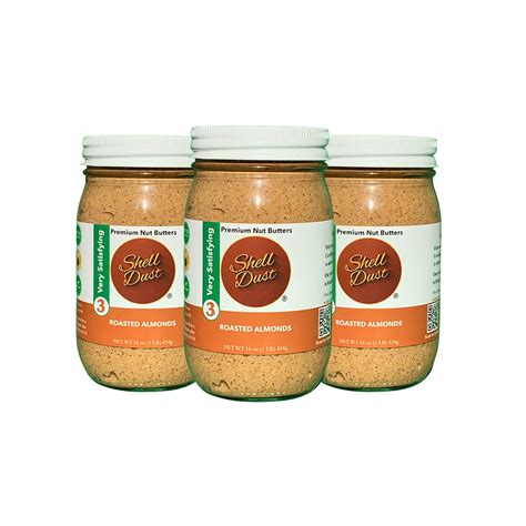 How much fat is in all natural roasted almond butter - calories, carbs, nutrition