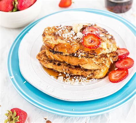 How much fat is in almond crunch french toast - calories, carbs, nutrition