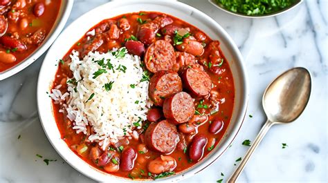 How much fat is in andouille risotto with red beans - calories, carbs, nutrition