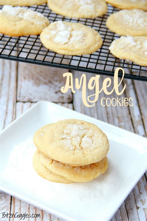 How much fat is in angel cookies - calories, carbs, nutrition