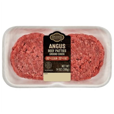 How much fat is in angus beef burger (80/20) (94936.4) - calories, carbs, nutrition