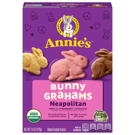 How much fat is in annie's bunny graham's - calories, carbs, nutrition