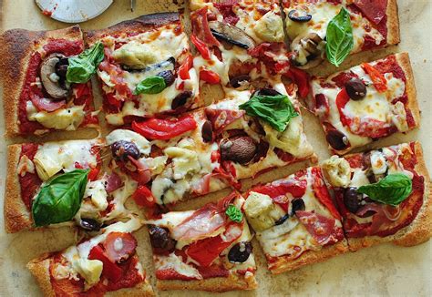 How much fat is in antipasto pizza - small - calories, carbs, nutrition