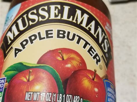 How much fat is in apple butter - calories, carbs, nutrition