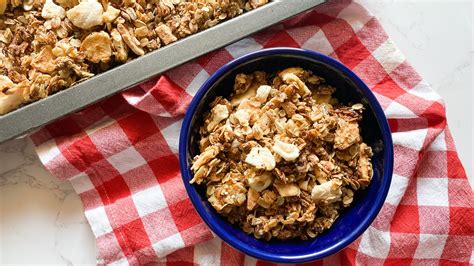 How much fat is in apple cinnamon granola (87448.0) - calories, carbs, nutrition