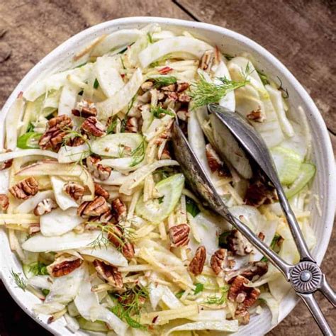 How much fat is in apple fennel slaw - calories, carbs, nutrition