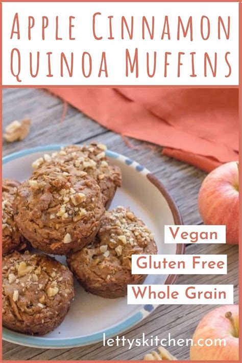 How much fat is in apple quinoa muffins - calories, carbs, nutrition