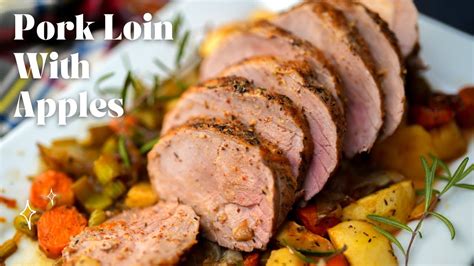 How much fat is in apple roasted pork tenderloin - calories, carbs, nutrition