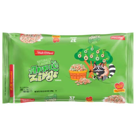 How much fat is in apple zings - calories, carbs, nutrition