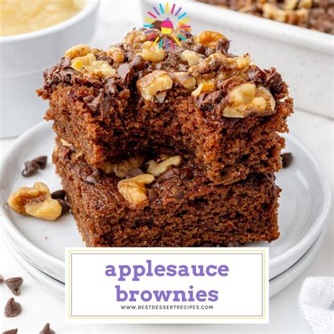 How much fat is in applesauce brownies - calories, carbs, nutrition