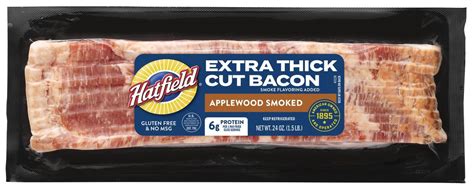 How much fat is in applewood smoked bacon - calories, carbs, nutrition