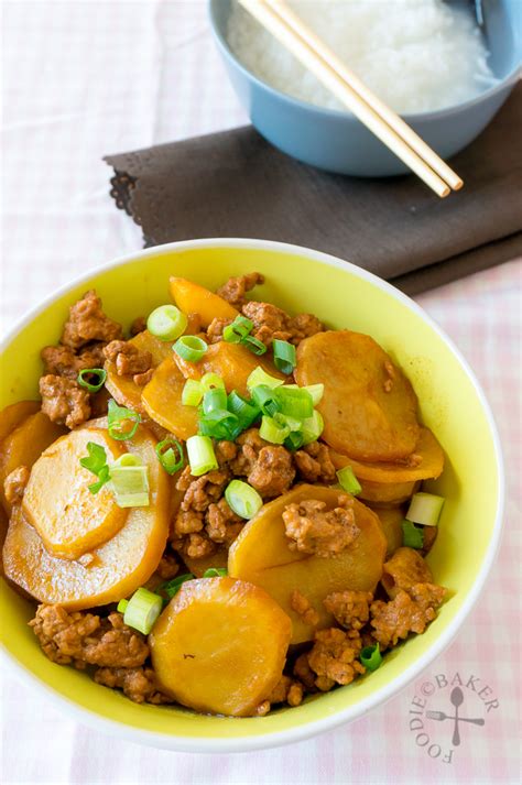 How much fat is in asian pork potato bowl - calories, carbs, nutrition