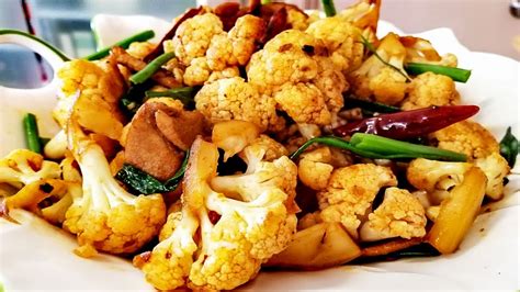 How much fat is in asian style cauliflower - calories, carbs, nutrition