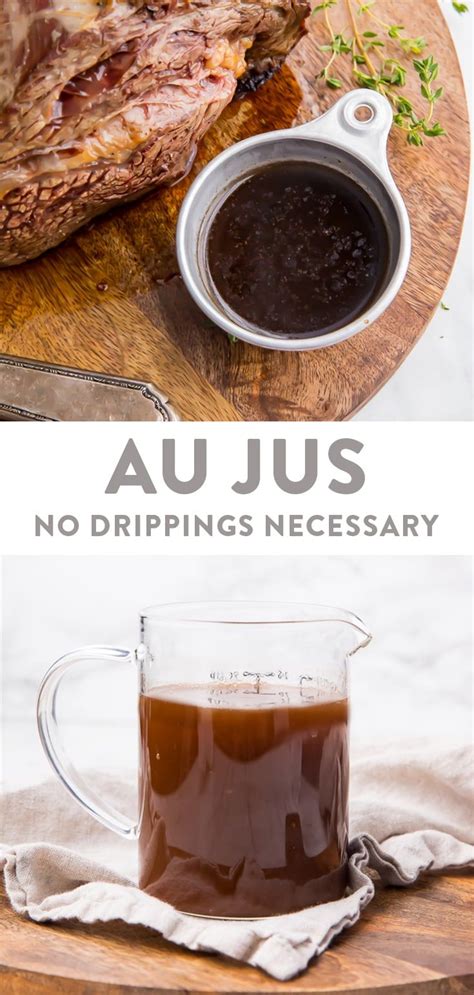 How much fat is in au jus with espresso - calories, carbs, nutrition