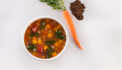 How much fat is in autumn vegetable soup (mindful) - calories, carbs, nutrition