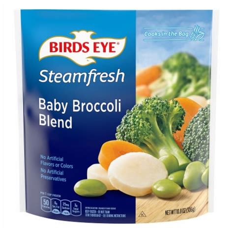 How much fat is in baby broccoli blend - calories, carbs, nutrition