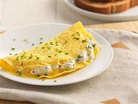 How much fat is in bacon cheese and scallion omelet - calories, carbs, nutrition