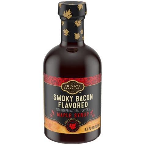 How much fat is in bacon infused maple syrup he - calories, carbs, nutrition