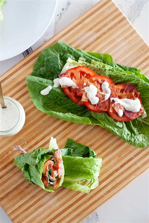 How much fat is in bacon lettuce tomato wrap - calories, carbs, nutrition