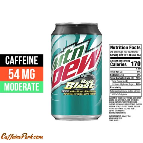 How much fat is in baja blast - calories, carbs, nutrition