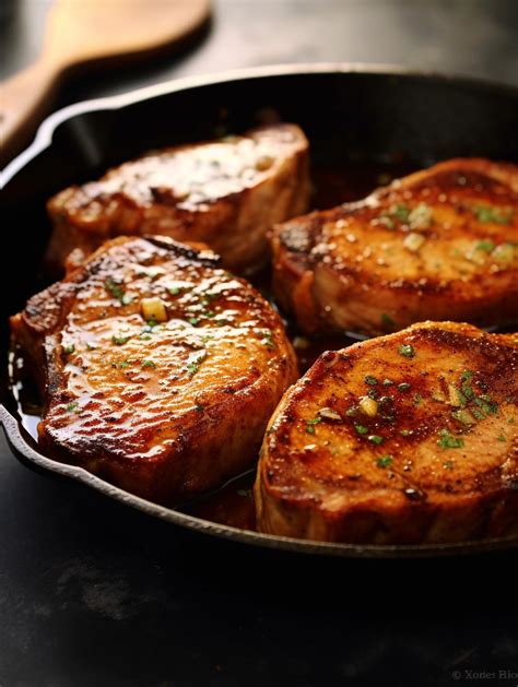 How much fat is in baked herbed pork chop - calories, carbs, nutrition