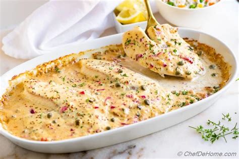 How much fat is in baked tilapia with a mustard chive sauce - calories, carbs, nutrition