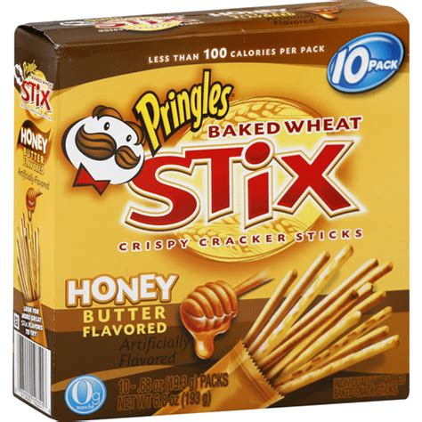 How much fat is in baked wheat stix - calories, carbs, nutrition
