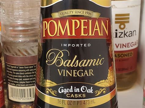 How much fat is in balsamic mix - calories, carbs, nutrition