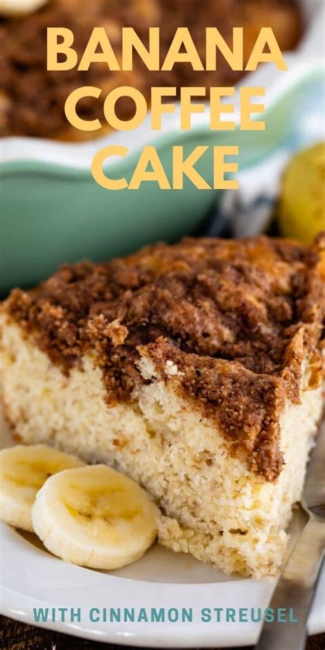 How much fat is in banana coffee cake - calories, carbs, nutrition