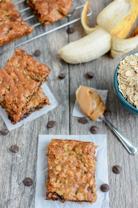 How much fat is in banana oat bars - calories, carbs, nutrition