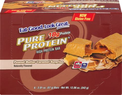 How much fat is in bar - pb caramel surprise - calories, carbs, nutrition