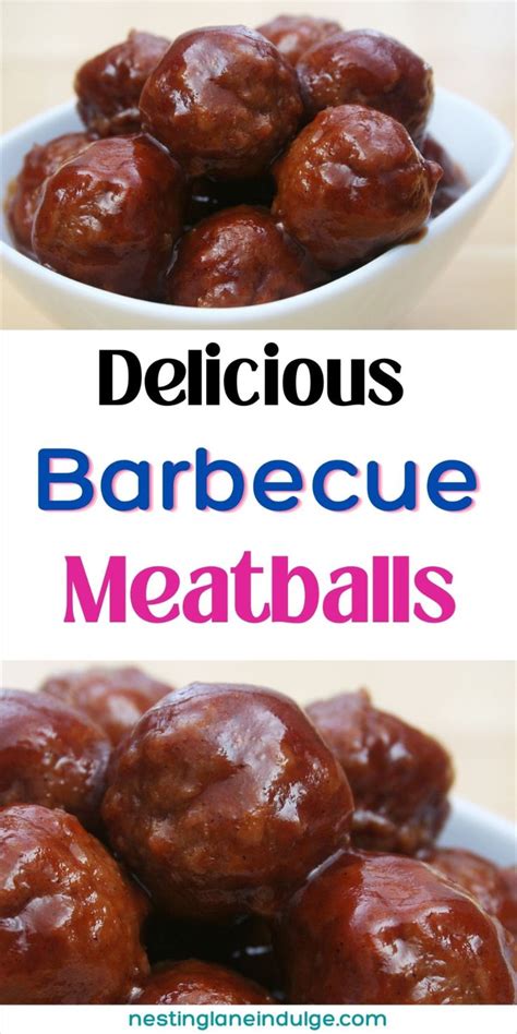 How much fat is in barbeque meatballs - calories, carbs, nutrition