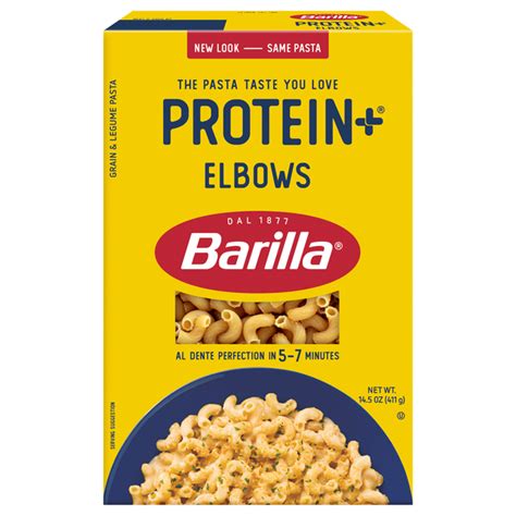 How much fat is in barilla plus elbow (50923.5) - calories, carbs, nutrition