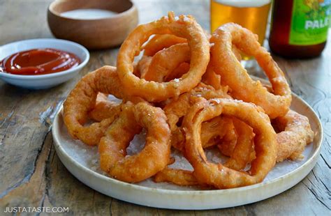 How much fat is in battered onion rings (large) - calories, carbs, nutrition