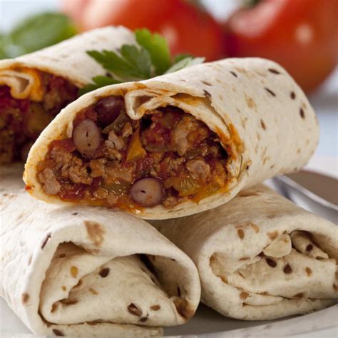 How much fat is in bean burrito - calories, carbs, nutrition