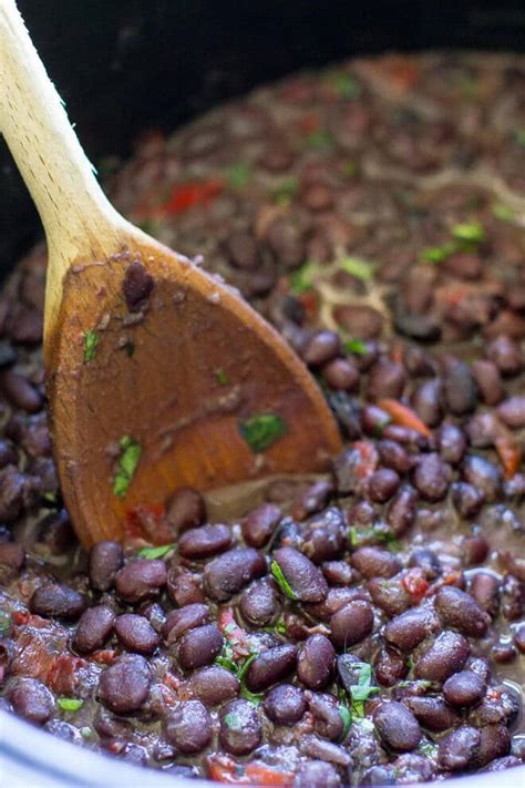 How much fat is in beans black cooked basic method 1/2 cup - calories, carbs, nutrition